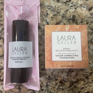 LAURA GELLER Light Baked Balance-N-Glow Illuminating Foundation RetractableBrush